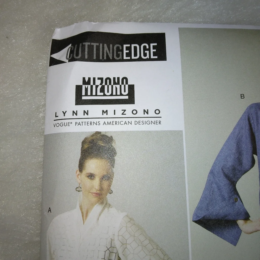 VOGUE V1246 Sz 16-22 Misses Easy Shirt by Lynn Mizono Cutting Edge Fashio